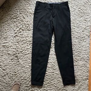 Kenneth Cole Reaction Men's Black Straight Dress Pants